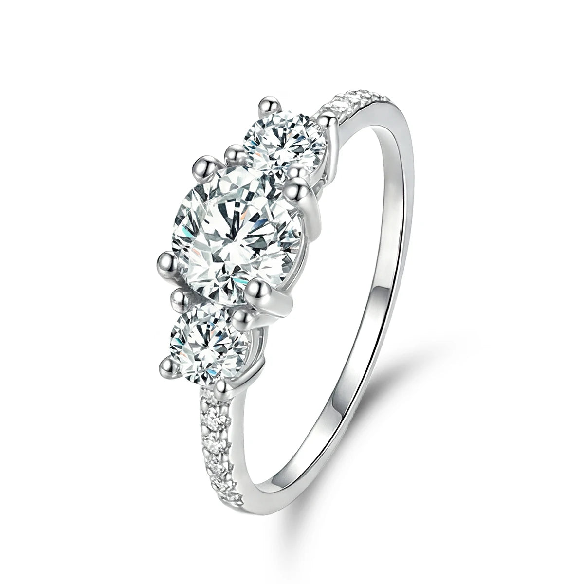 Round Zircon Ring