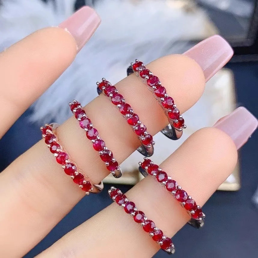 Jewelry 100% Real Ruby Ring