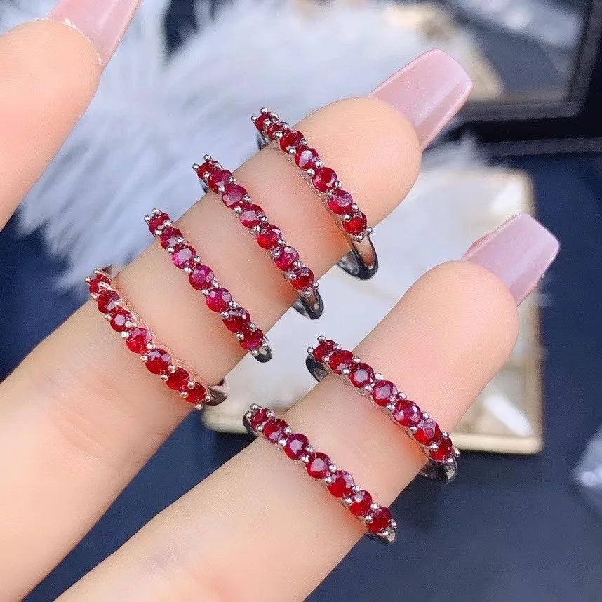 Jewelry 100% Real Ruby Ring