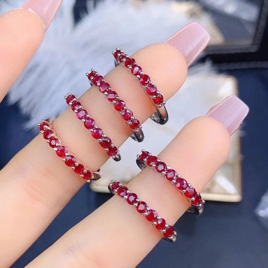 Jewelry 100% Real Ruby Ring