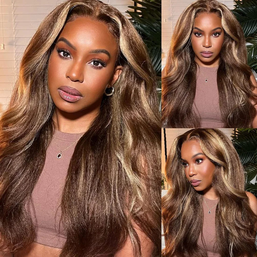 Kinky Straight Wig 200%