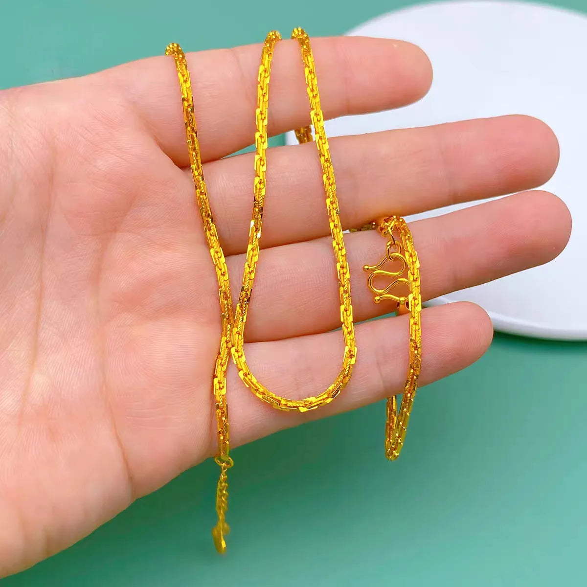 Luxury 24K 9999 Pure Gold real gold