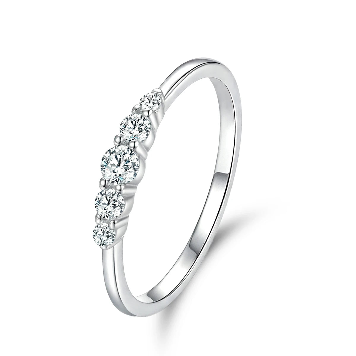 Round Zircon Ring