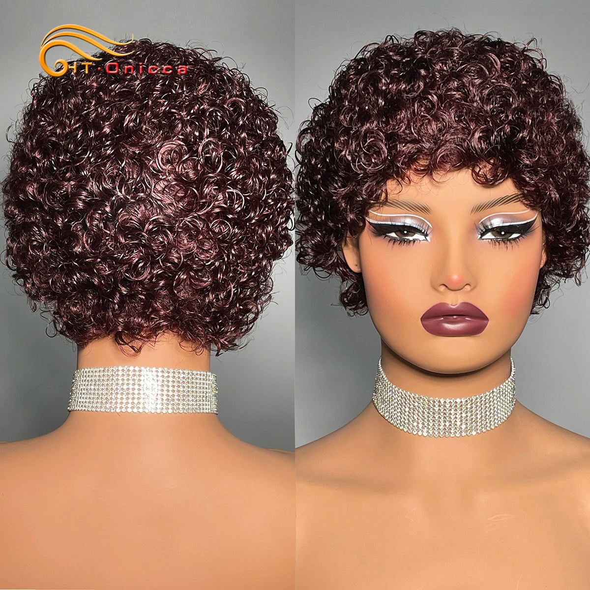 Kinky Curly Human Hair Wigs