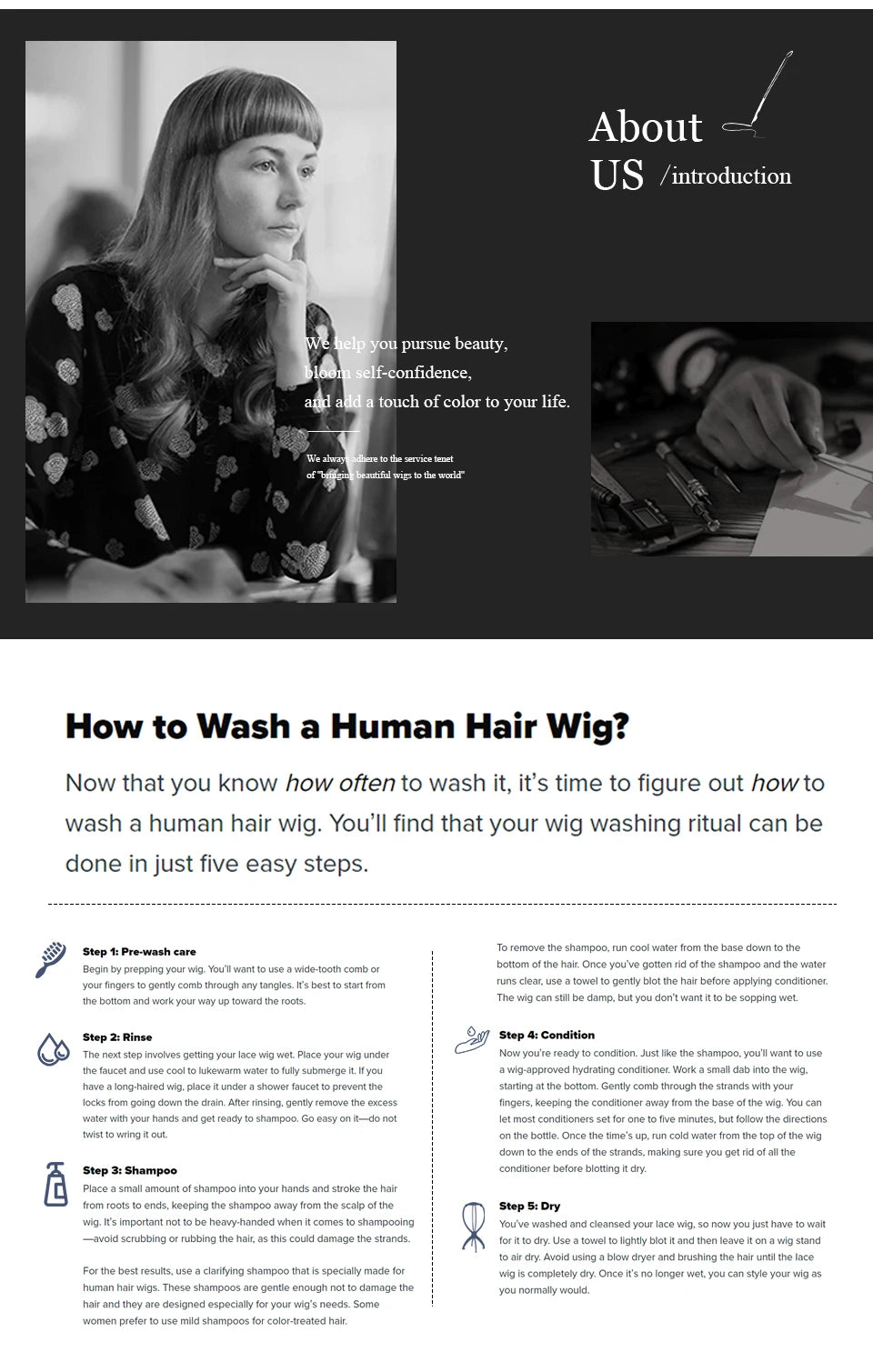 Ginger Orange Human Hair Bangs