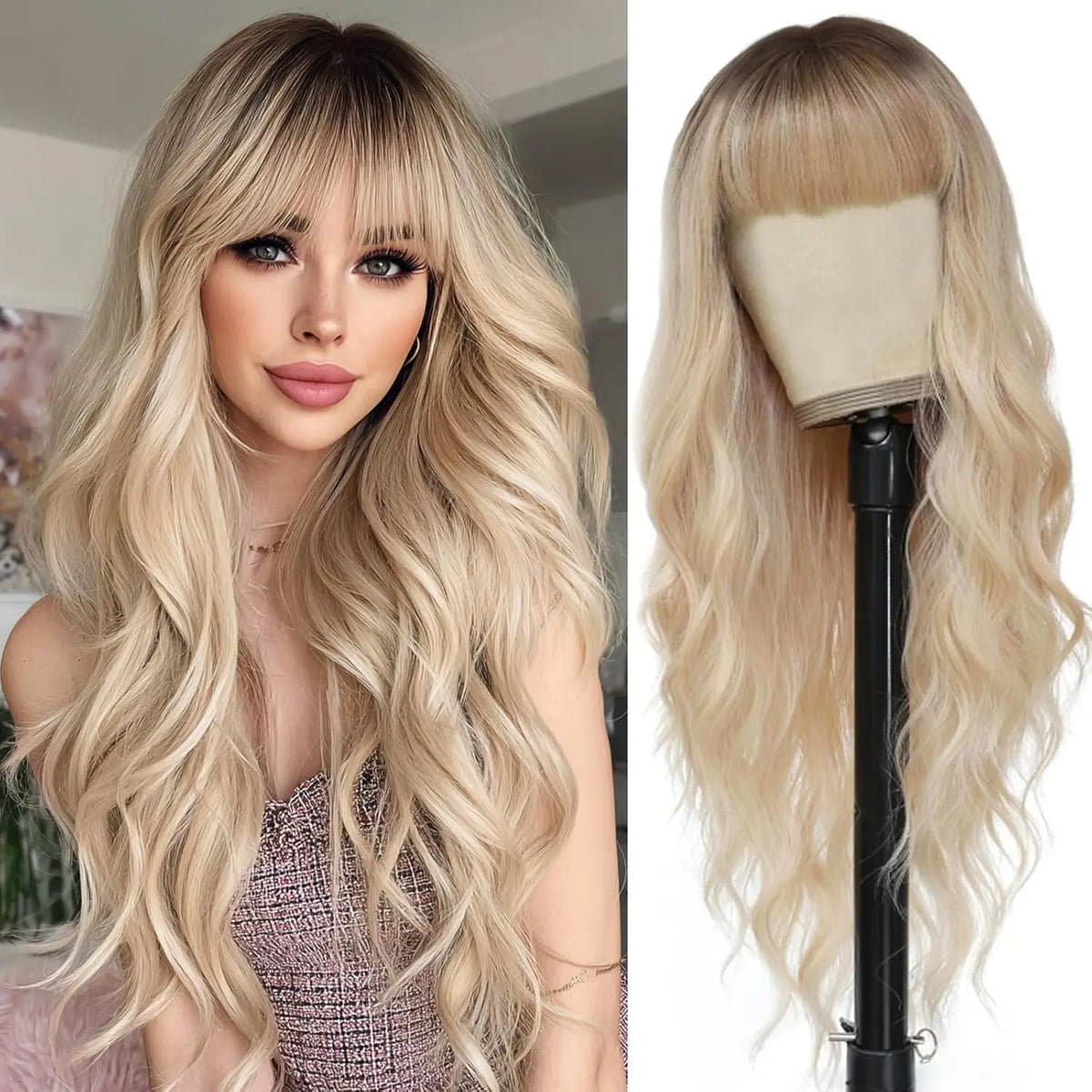Ombre Blonde Wig