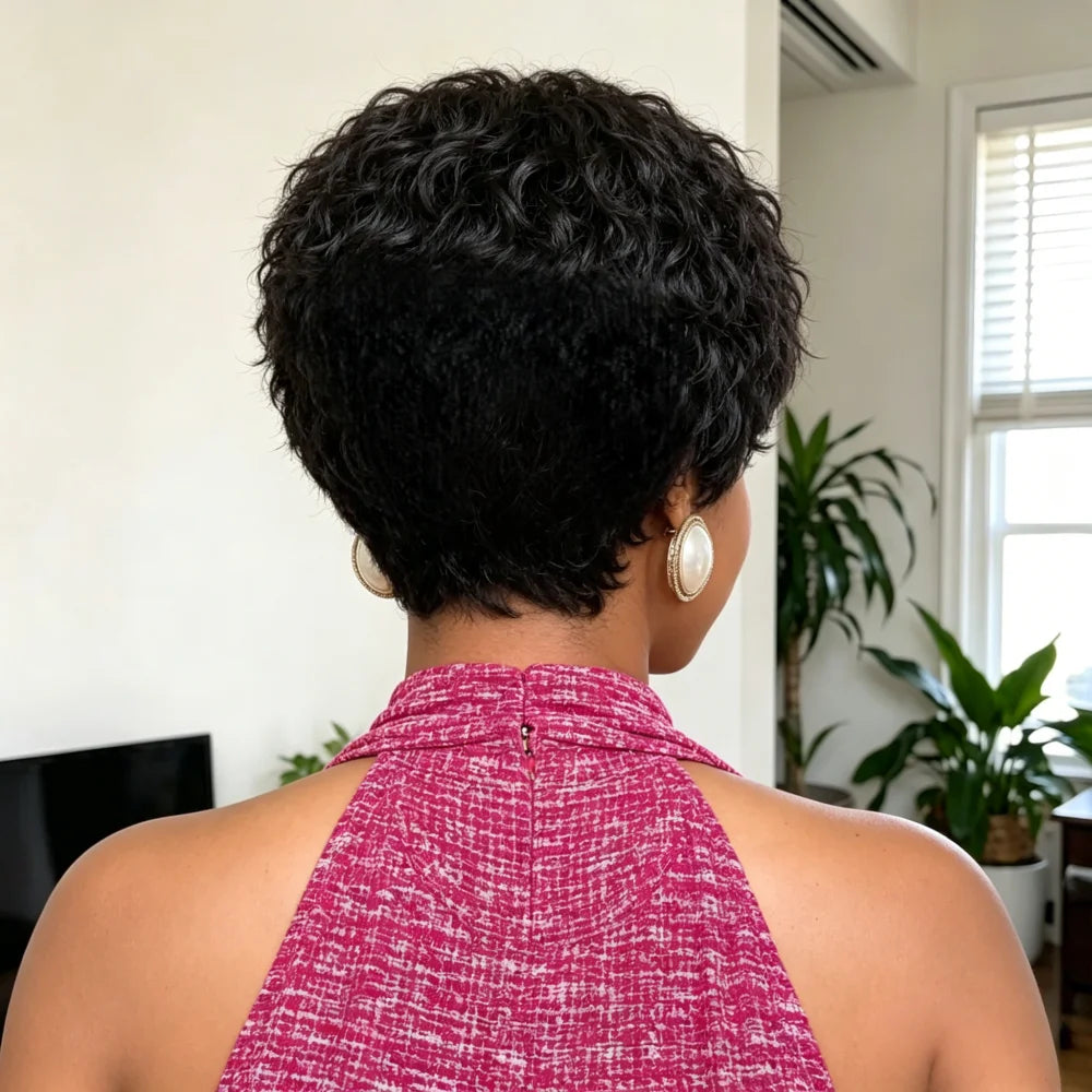 Human Hair Short