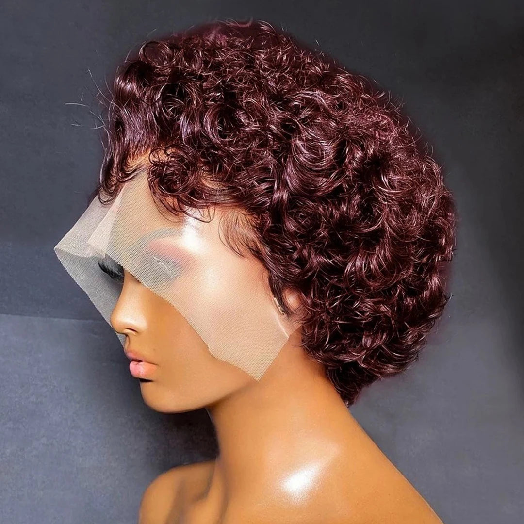 Burgundy  Honey Colored Wigs