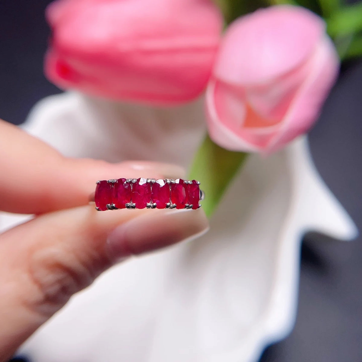 Real Ruby Ring