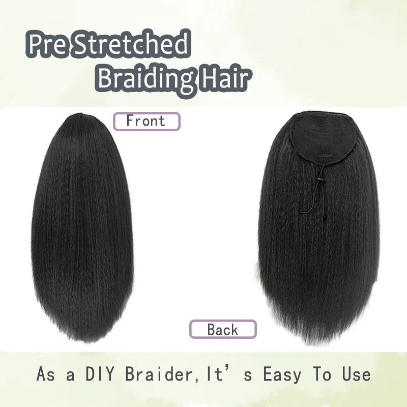 Long Kinky Straight Wig