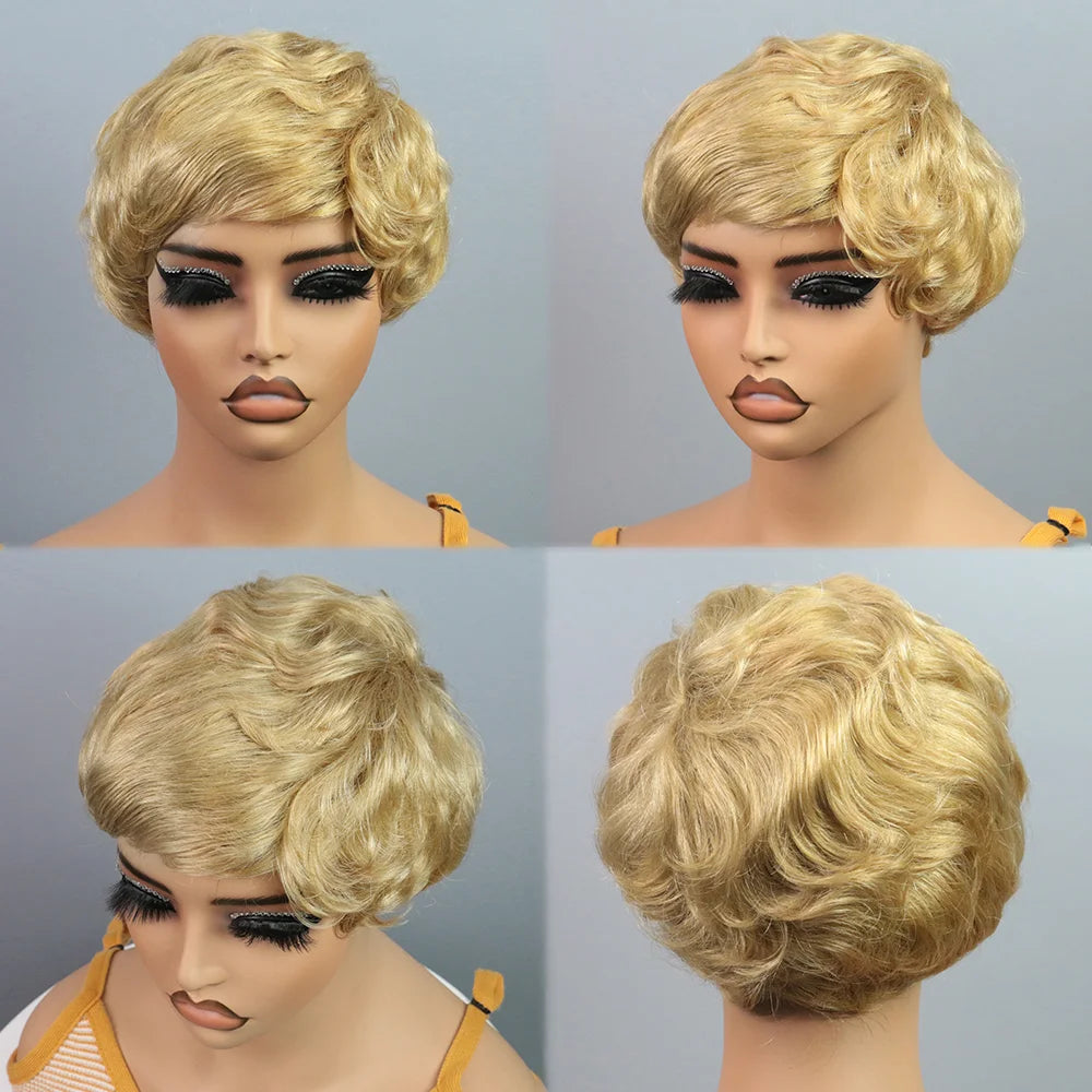 Short Human Hair Wigs