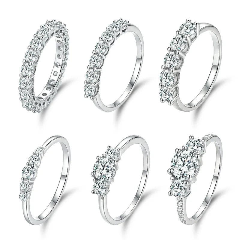 Round Zircon Ring