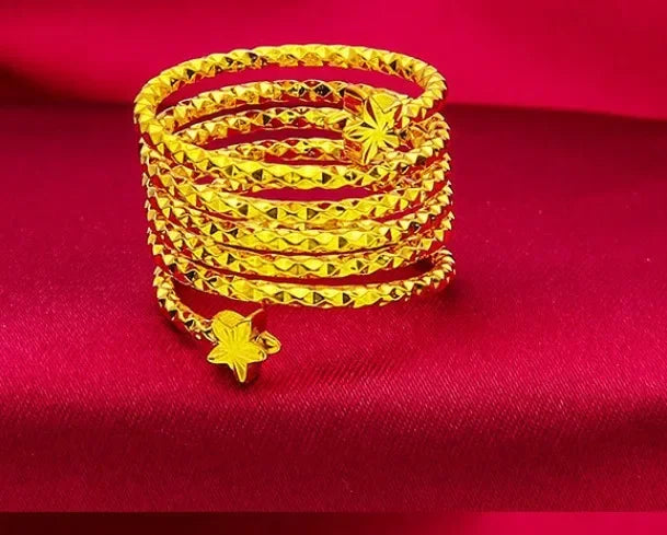Heart Ring Pure Gold,