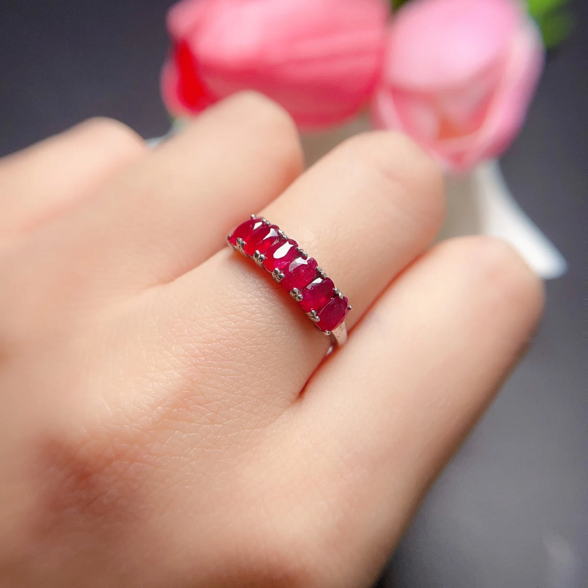 Real Ruby Ring