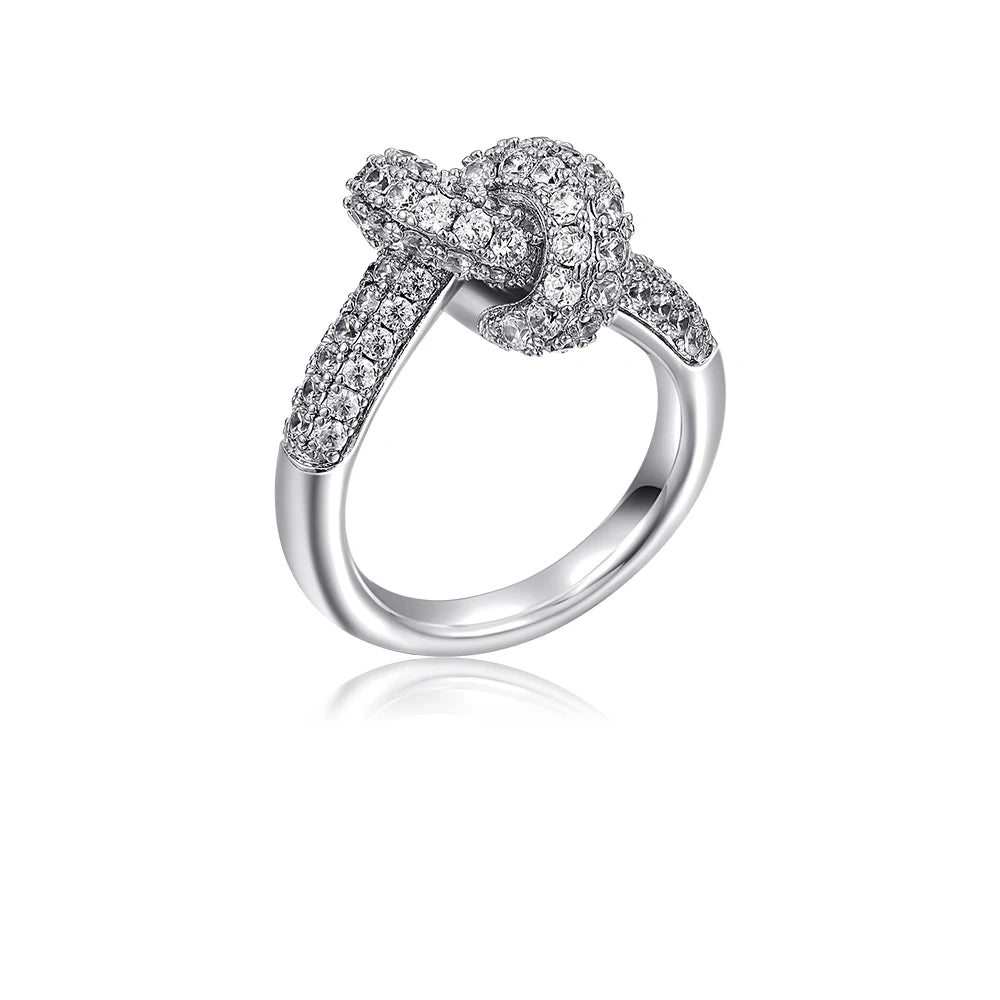 Colored Zircon  Intersection Ring Classic