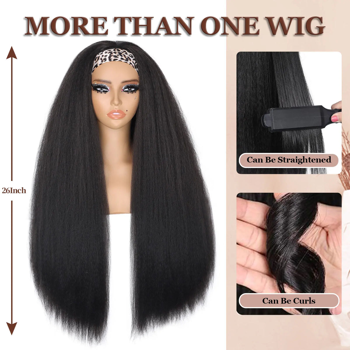 Kinky Straight Wig