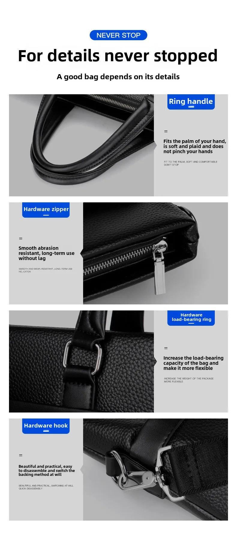 Men's Handbag, Business