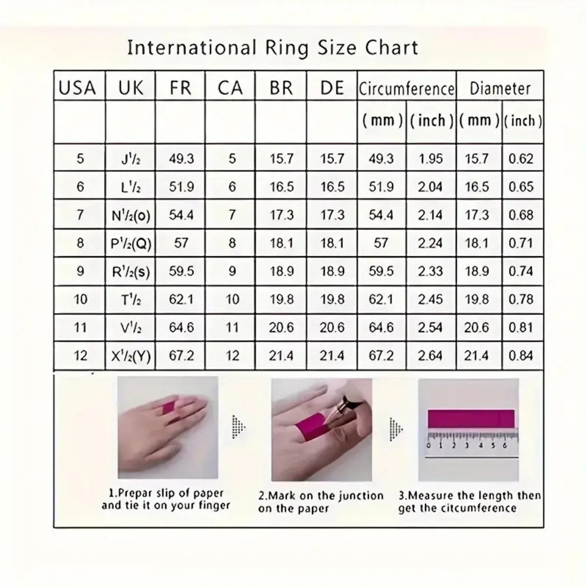 A Three-Ring Stacked Ring
