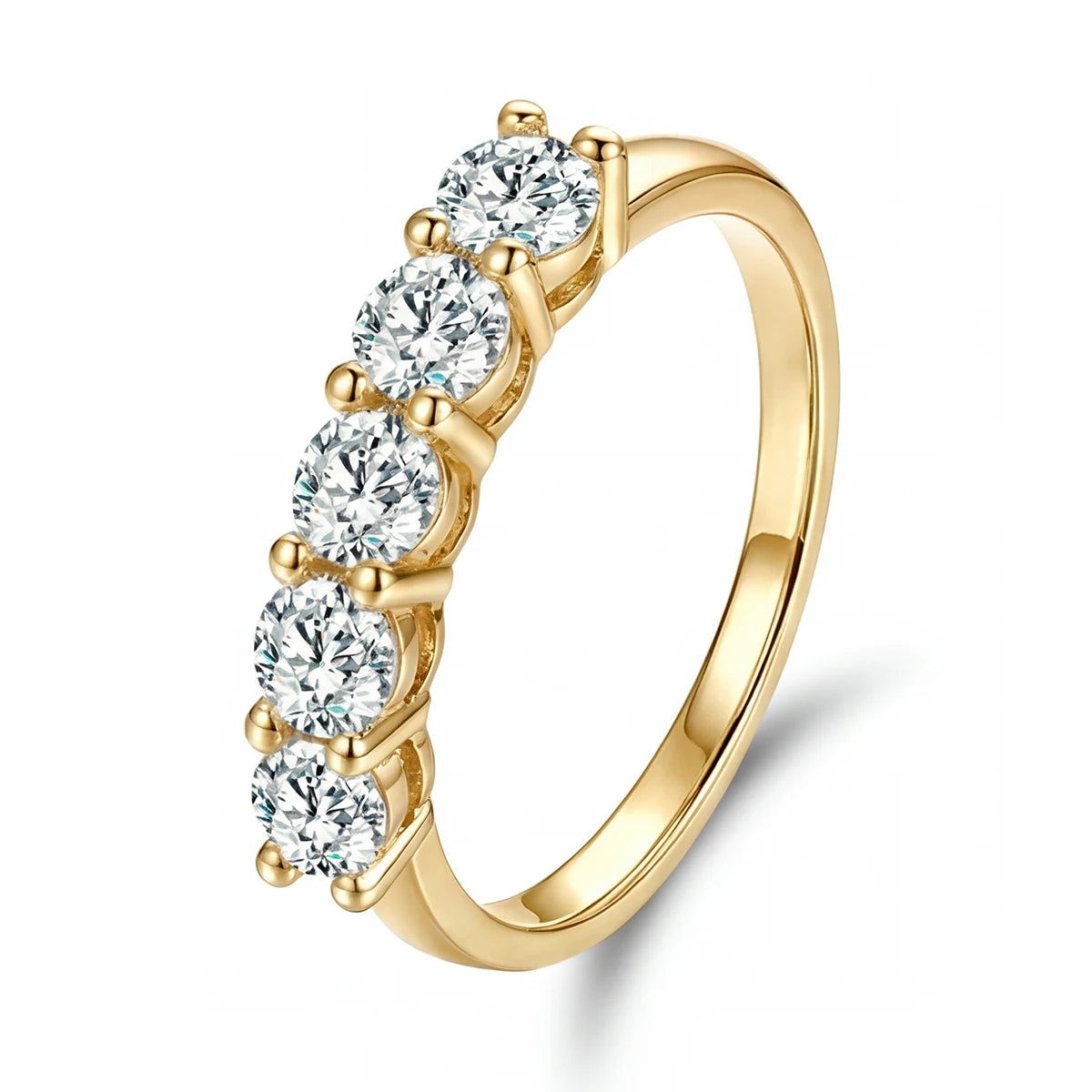 Round Zircon Ring