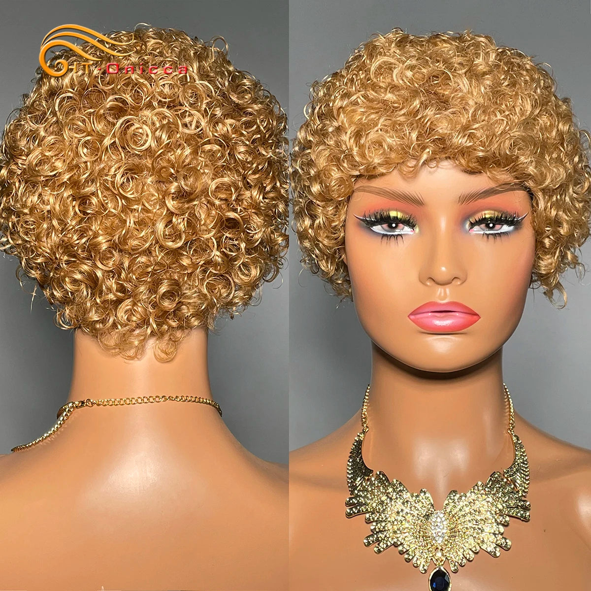 Kinky Curly Human Hair Wigs