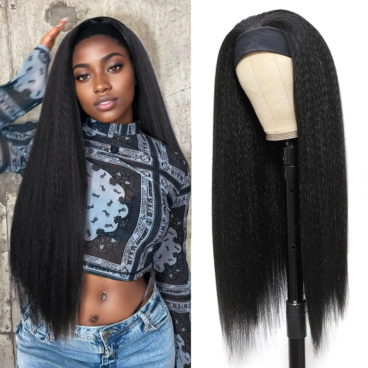 Kinky Straight Wigs