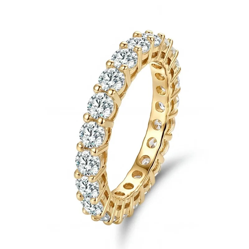 Round Zircon Ring