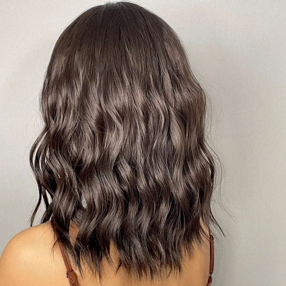 Short Wavy Bob Wigs