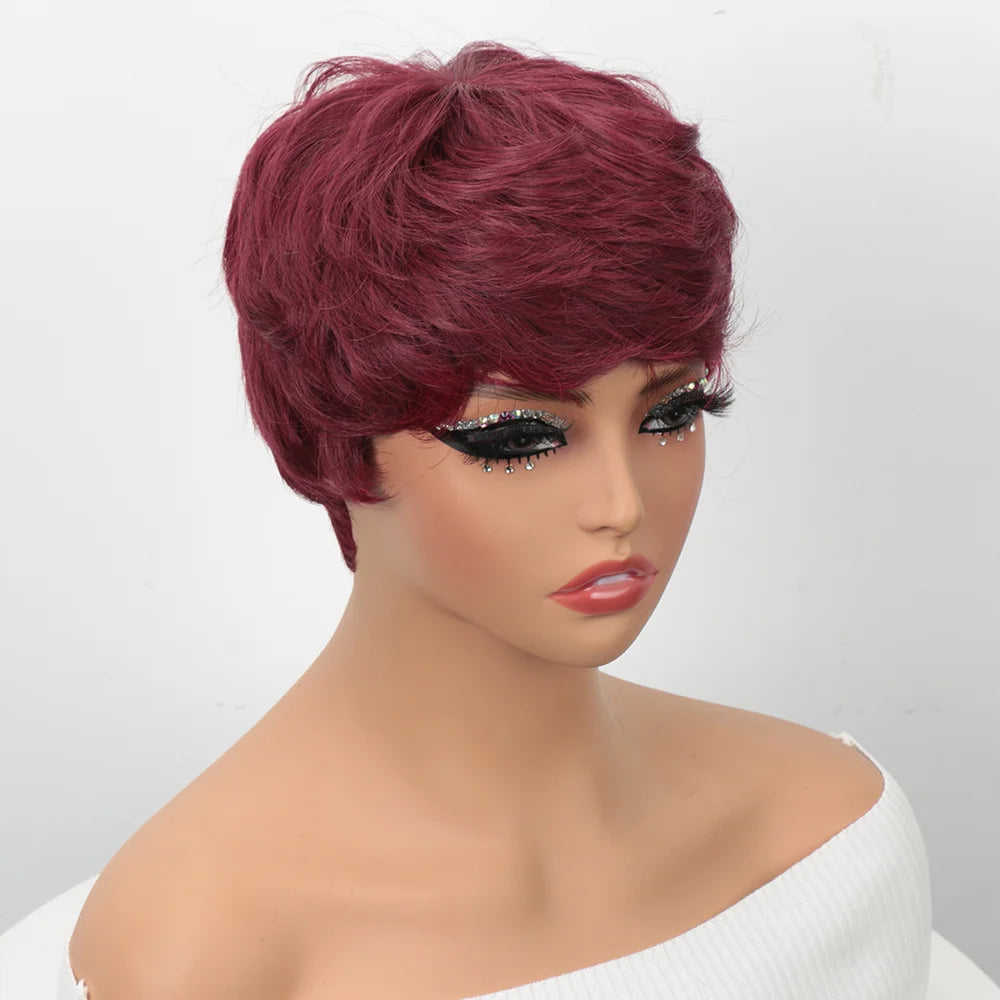 Short Human Hair Wigs