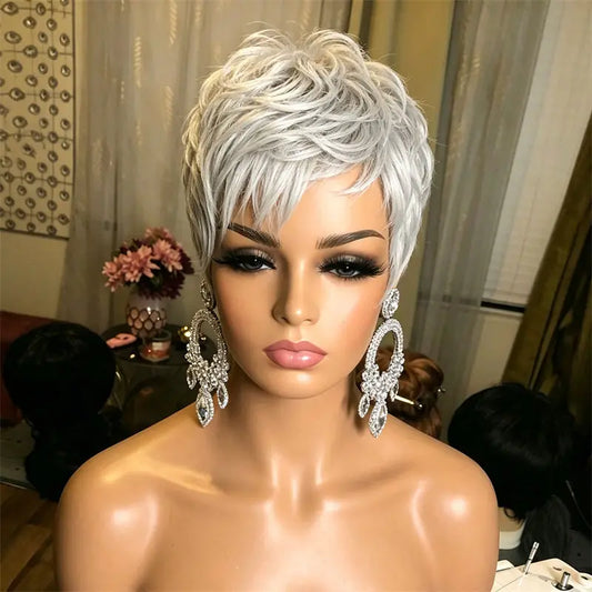 Short Wig for Women Pixie