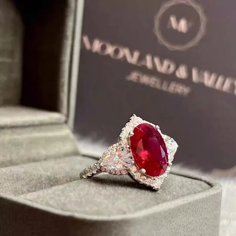 Classic and gorgeous ruby Female Ring
