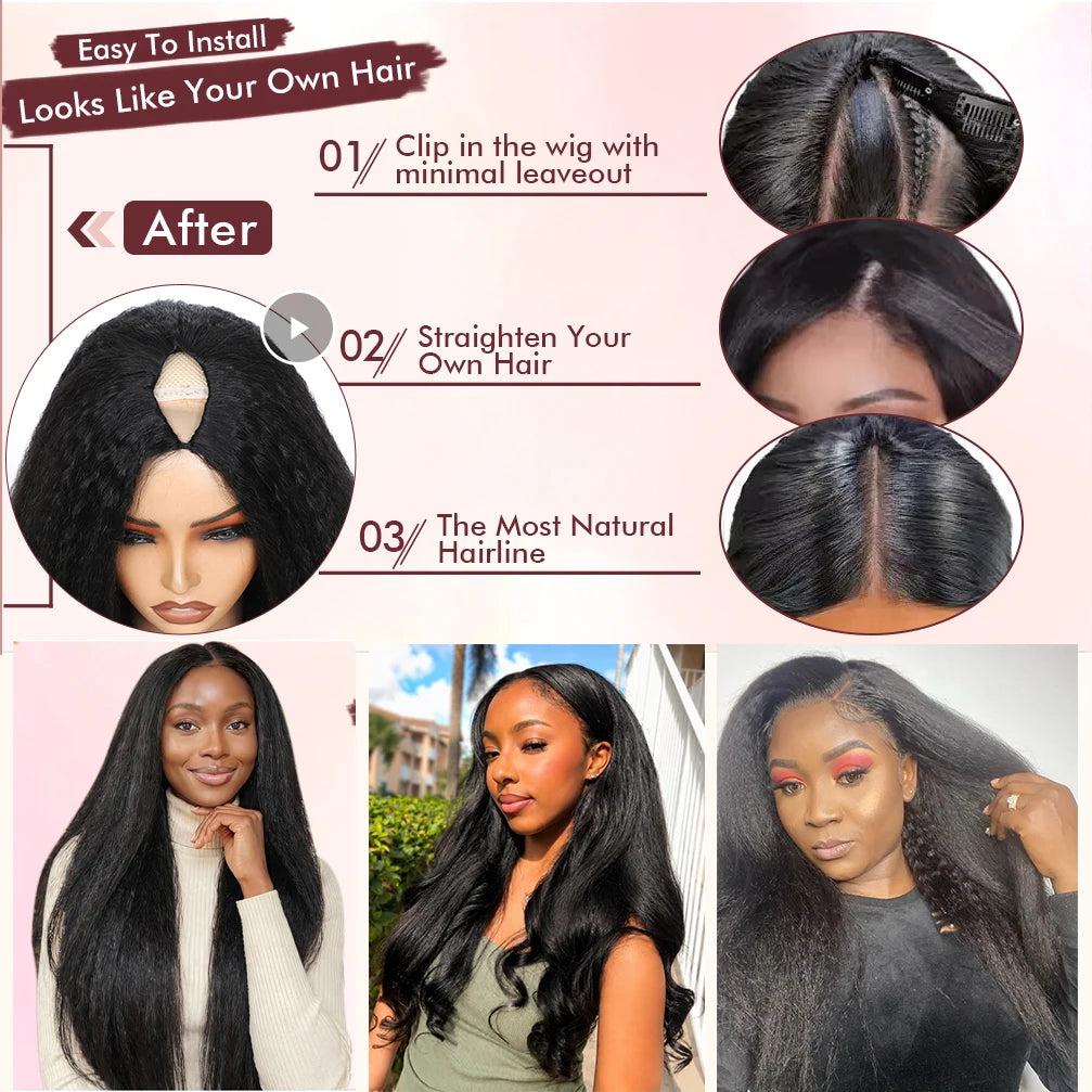 Part Wig Kinky Wigs
