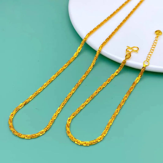 Luxury 24K 9999 Pure Gold real gold