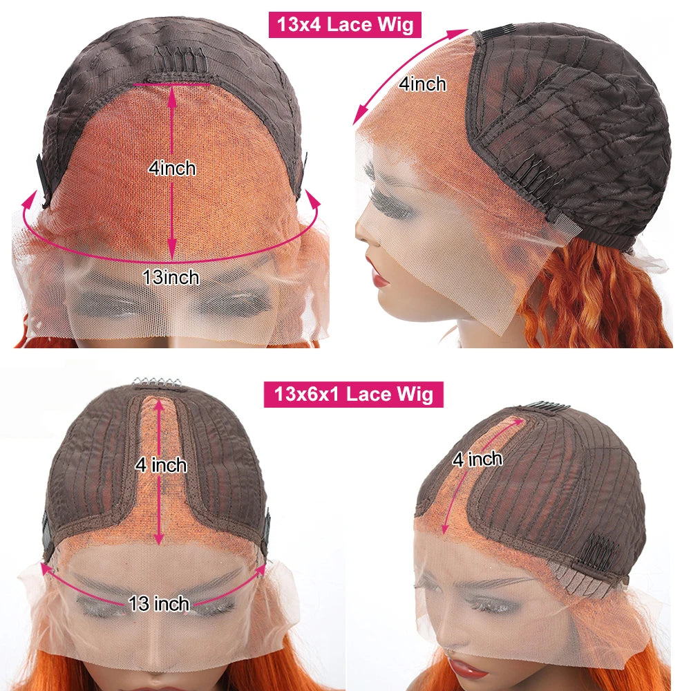 Ginger Orange Hair  Wig