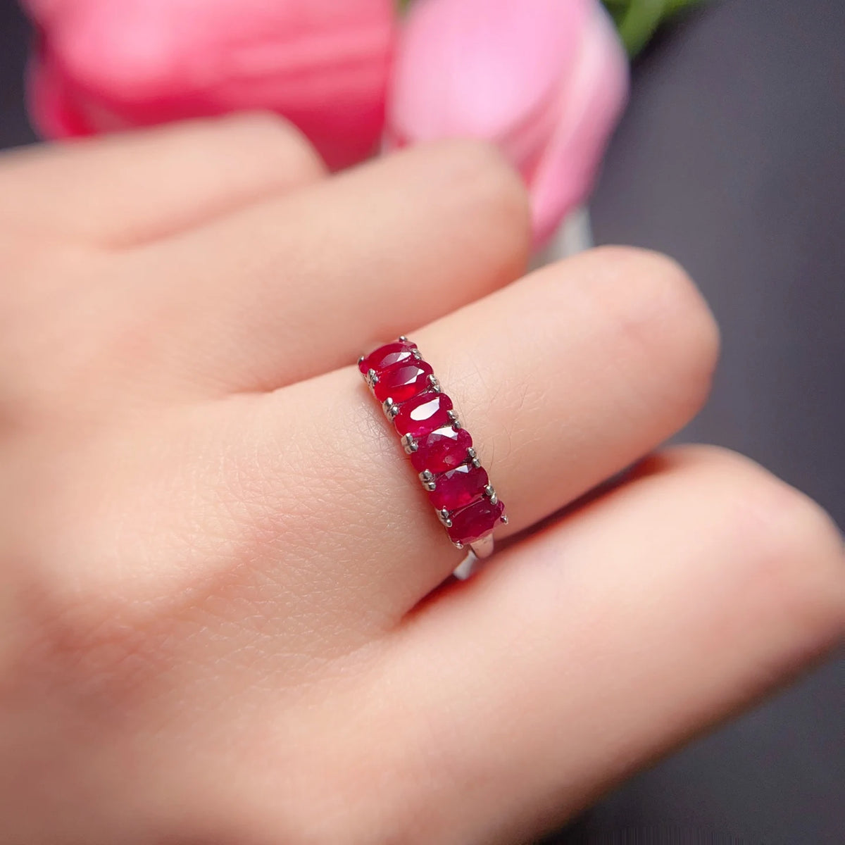 Real Ruby Ring