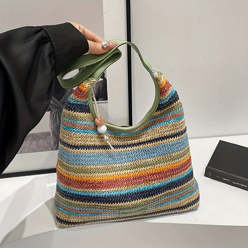Bohemian Multicolored Striped