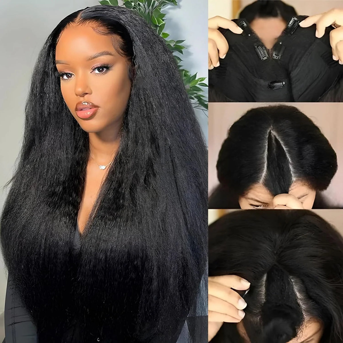Part Wig Kinky Wigs