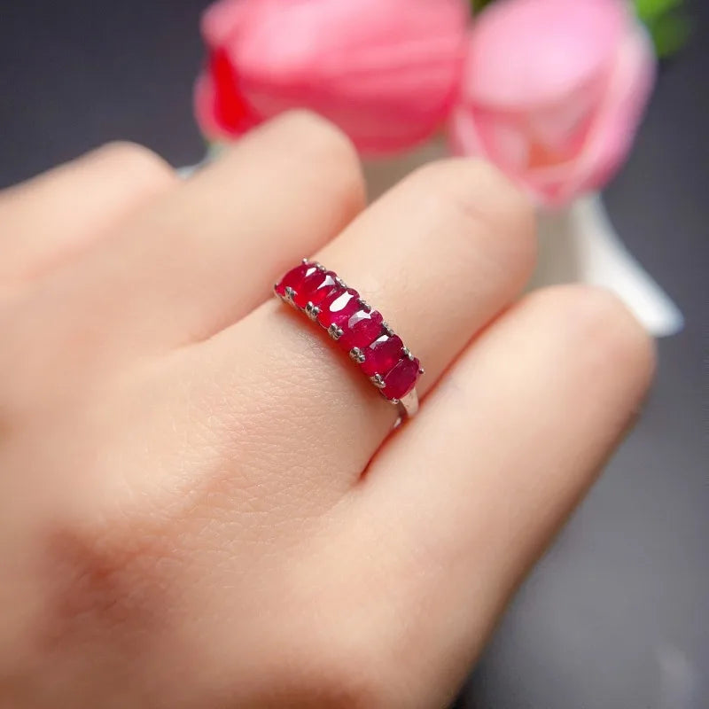 Real Ruby Ring