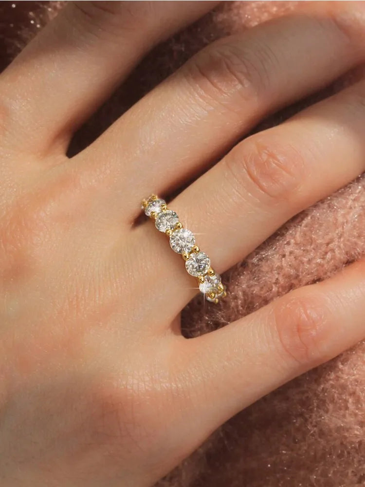 Round Zircon Ring