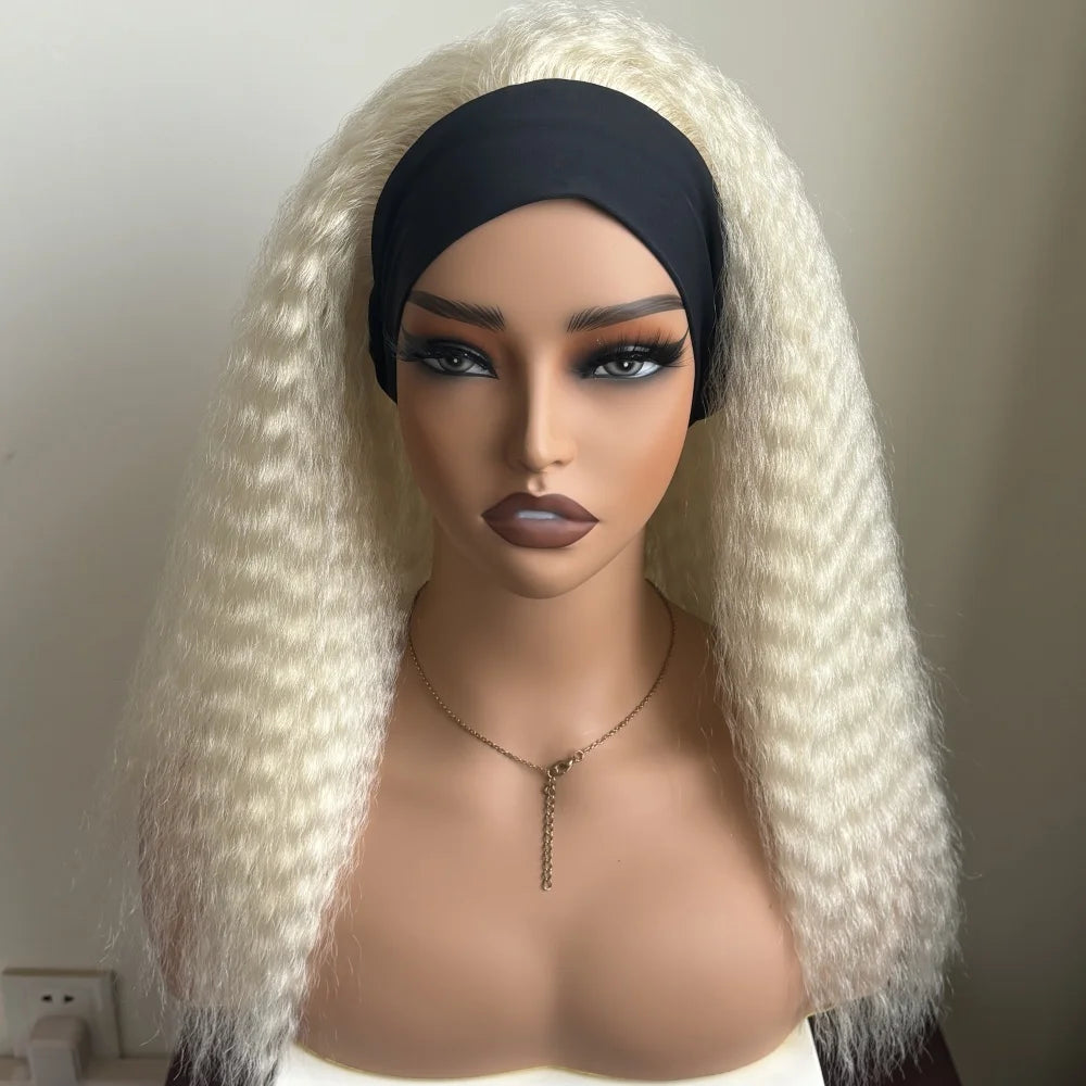 Short Kinky Straight Wig