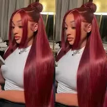Burgundy  Hair Wig