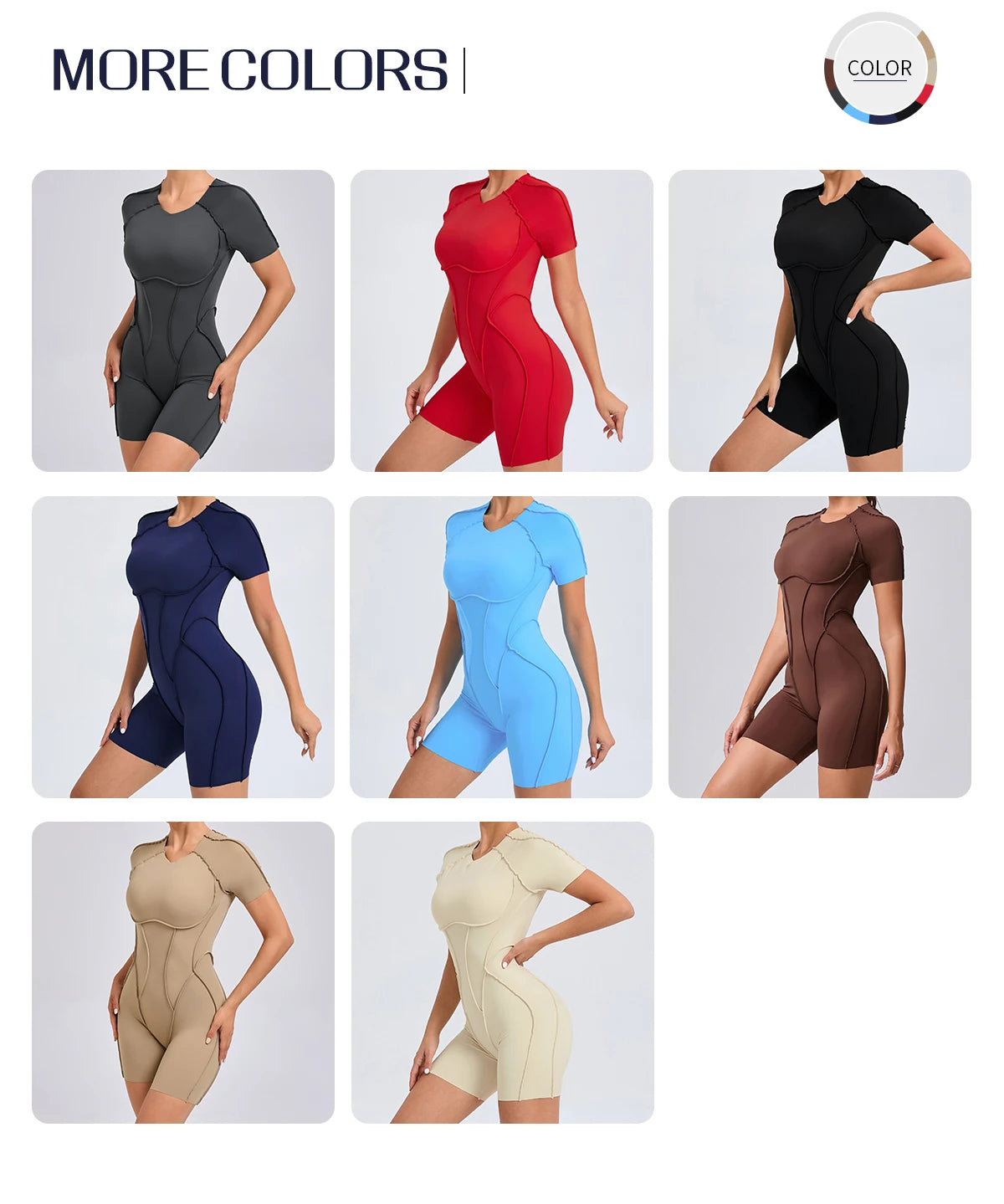 Short Jumpsuit Gym Clothe