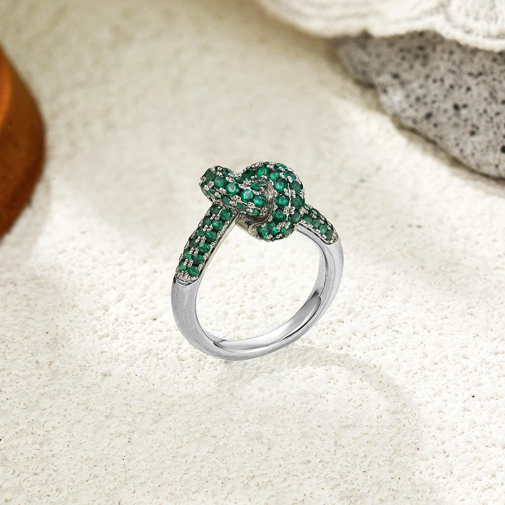 Colored Zircon  Intersection Ring Classic