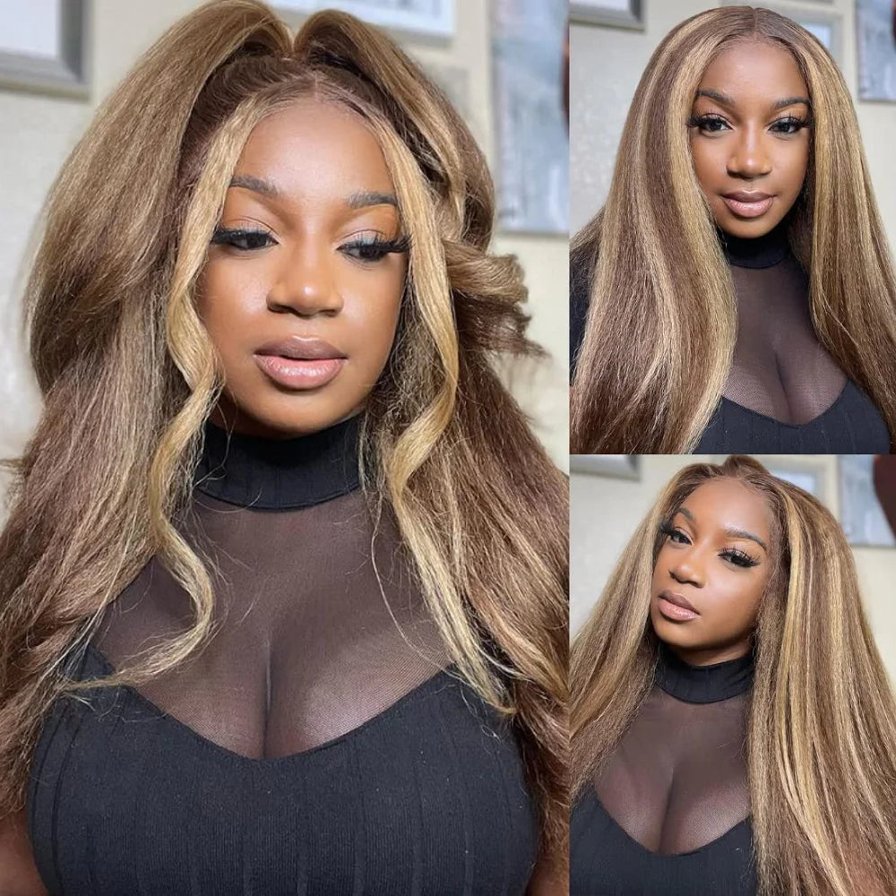 Kinky Straight Wig 200%