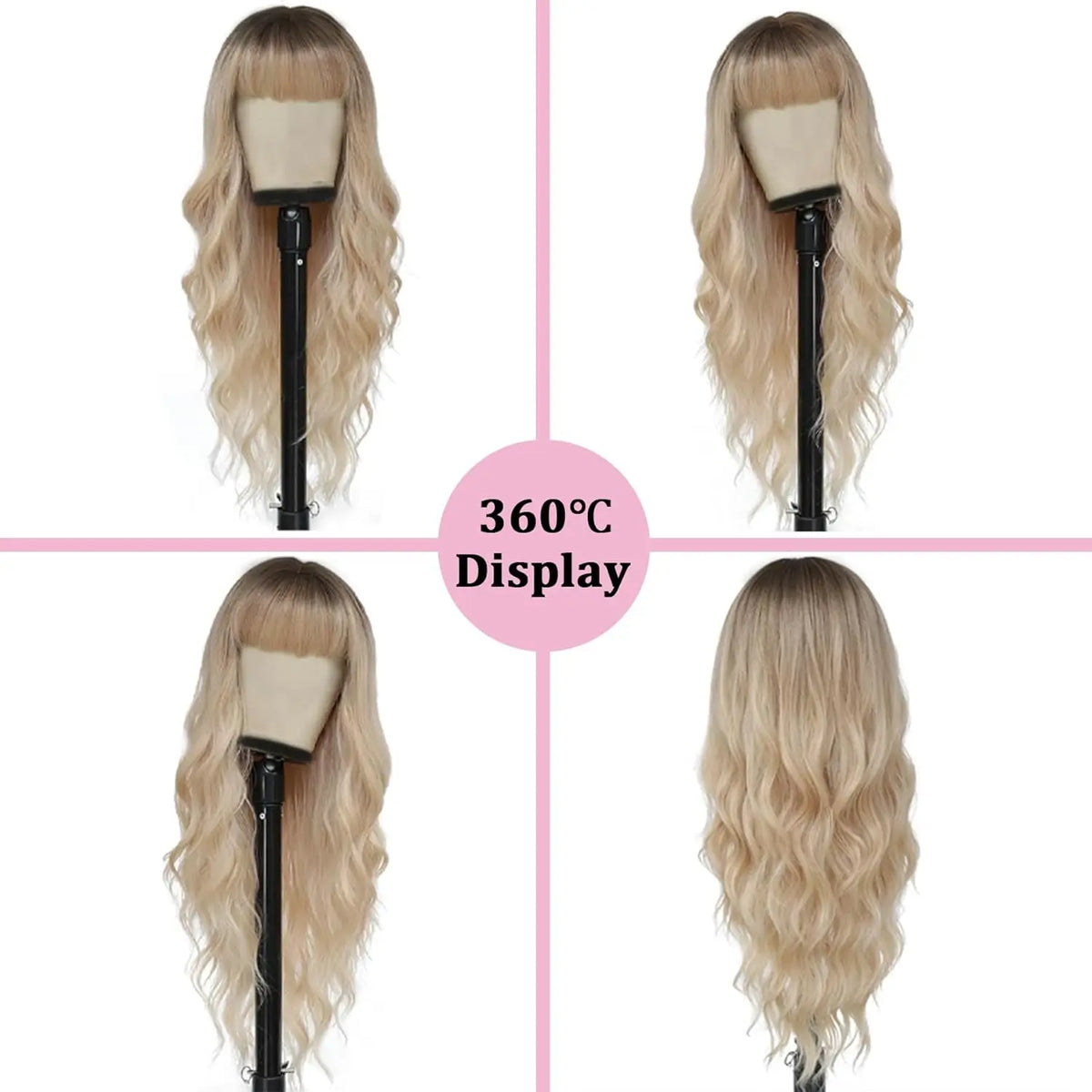 Ombre Blonde Wig