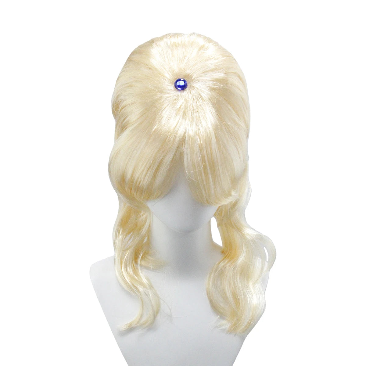 Blonde Beehive Wavy Wig