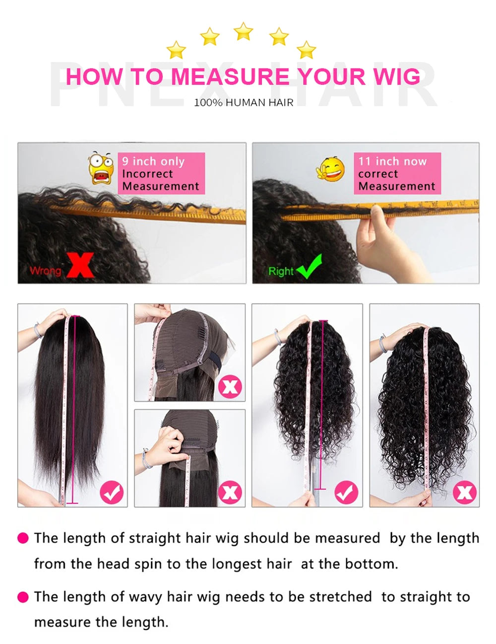 Kinky Curly Human Hair Wigs