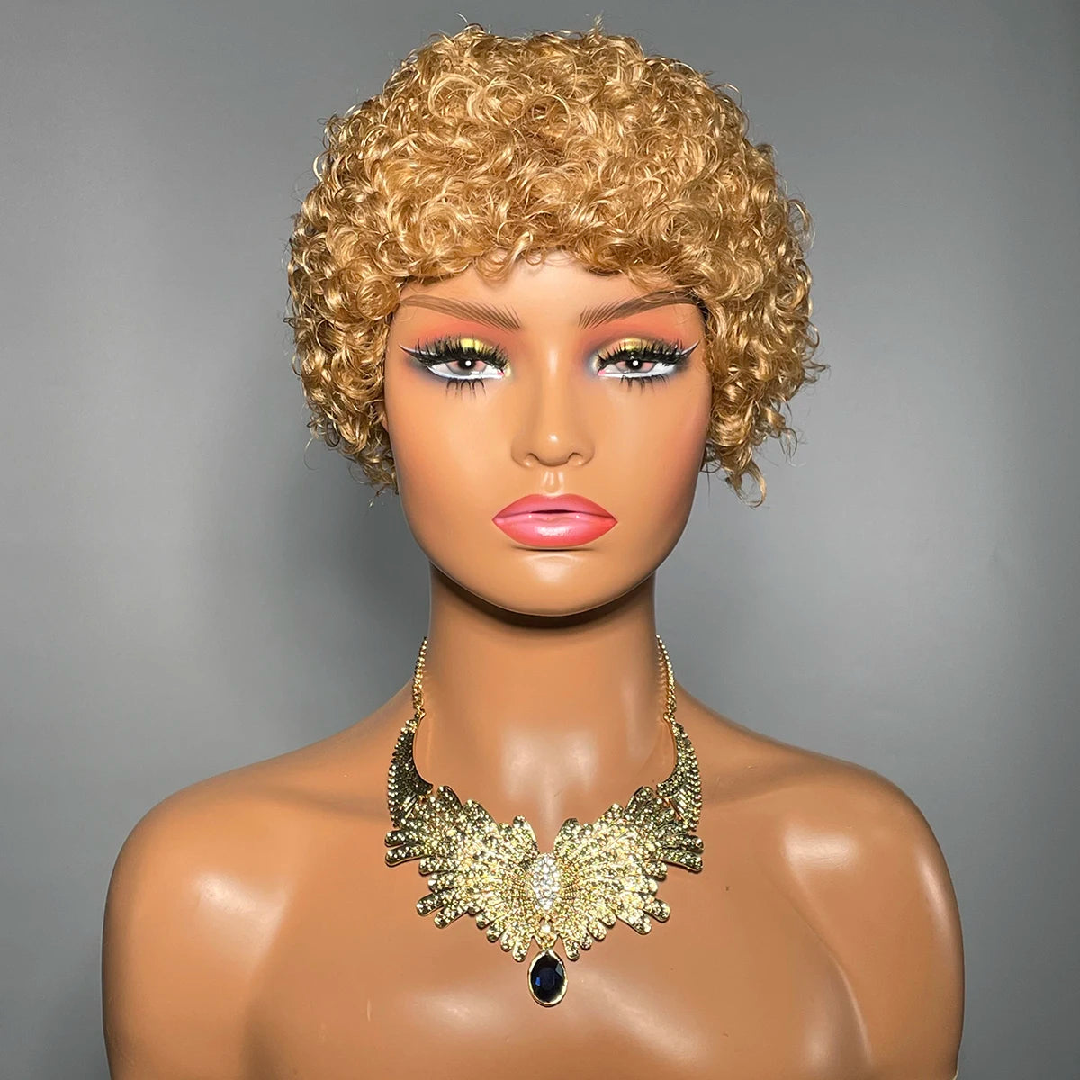 Kinky Curly Human Hair Wigs