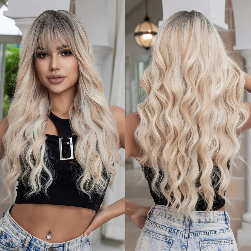 Ombre Blonde Wig