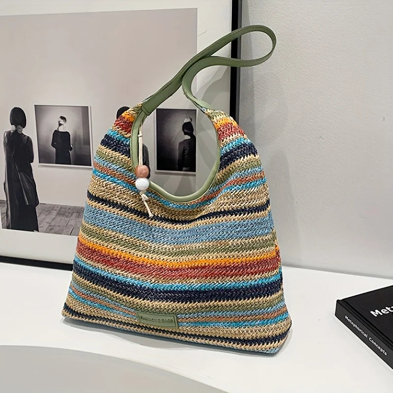 Bohemian Multicolored Striped