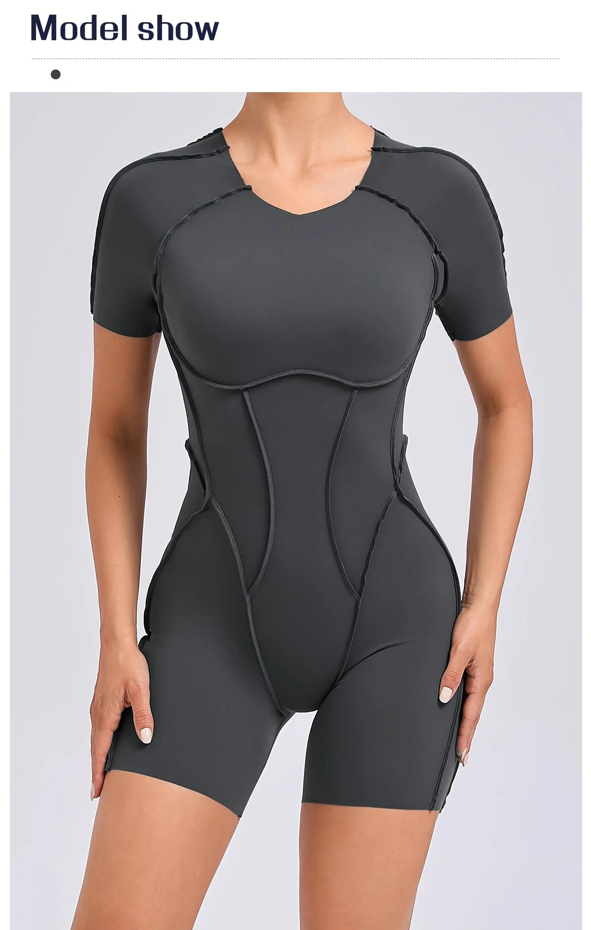 Short Jumpsuit Gym Clothe